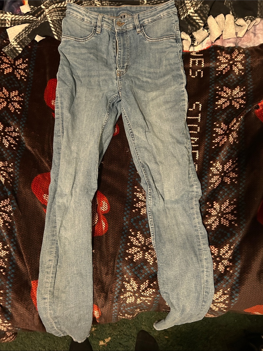 H&M Light Blue Skinny Jeans - Slim Fit